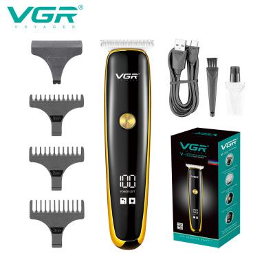 VGR V--966 Barber Hair Cut Machine Rechargeable Cordless Men Professional Hair Trimmer