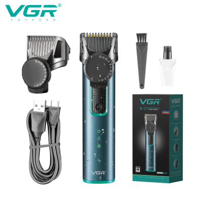 VGR V-973 Electric Clipper Oil Head Electric for Hair Salon High Power Engraving Electrical Hair Cutter Professional Metal Hair Clipper