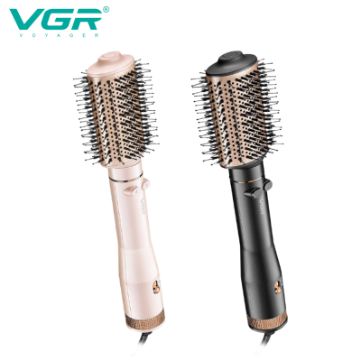 VGR 494 Cross-Border New Product Blowing Combs Straight Comb 2-in-1 Hot Air Comb Traveler Electricity Blowing Combs Comb with Electric Heater