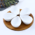 Nordic Style Simple Ceramic Dried Fruit Snack Plate Snack Snack Plate Sauce Dish Combination Set Platter