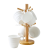 Nordic Creative Simple Water Cup Milk Cup Coffee Cup Ceramic Cup Bamboo Frame Home Standing Give as Gifts Set