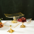 Light Luxury European Fruit Plate Fruit Plate Dessert Living Room Home Creative Glass Creative High Leg Cake Fruit Plate