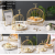 European Afternoon Tea Dim Sum Rack Two-Layer Three-Layer Cake Table Ceramic Dessert Display Stand Wedding Party