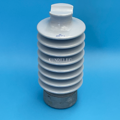 57-3 High Voltage Post Type Porcelain Insulator For Lines