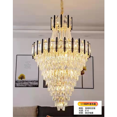 0229 Crystal Chandelier Crystal Wall Lamp Crystal Lamps Exported to Africa South America Middle East Russia