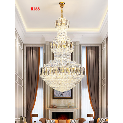 8188 Crystal Chandelier Crystal Wall Lamp Crystal Lamps Exported to Africa South America Middle East Russia
