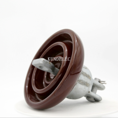 52-2 High Voltage Plate Type Suspension Porcelain Insulator