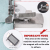 Third-Generation Multifunctional Magnet Gauge Machine Flat Edge Retaining Positioning Anti-Roll Tool Household Old Sewing Machine Locator