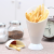 Potato Chips Cup with Salad Container Salad Bowl Dipping Cone Plastic Pp Salad Cup in Stock