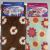 Flower Coral Fleece Square Towel Kitchen Rag Soft Absorbent Square Towel Home Daily Use Hand Towel