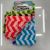 Water Pattern Polyester Brocade Coral Fleece Square Towel Kitchen Rag Soft Absorbent Square Towel Home Daily Hand Towel 5 Pieces