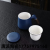 Jingdezhen Taiwan Lubao Kung Fu Tea Set White Jade Teapot Set Tureen Master Cup Tea Cup