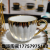 Jingdezhen Ceramic Coffee Set Suit 6 Cups 6 Plates Coffee Set Suit Gold Plated Coffee Set