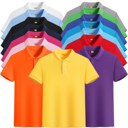 Polo Shirt T-shirt Short Sleeve Business Work Clothes Customized Logo Activity Advertising Shirt Group Clothing Work Wear Embroidery