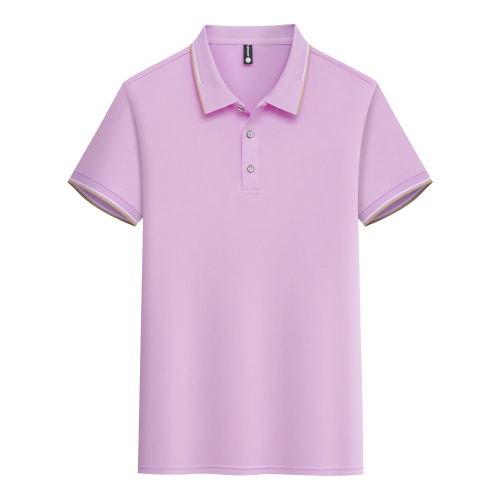new summer polo shirt lapel edge short sleeve class uniform company group building casual business custom logo embroidery