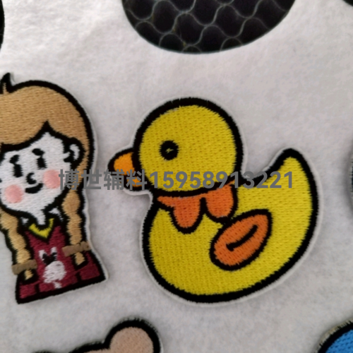 Japanese Korean Style Crossbody Bag Cartoon Accessories Trademark Accessories Embroidery 34512