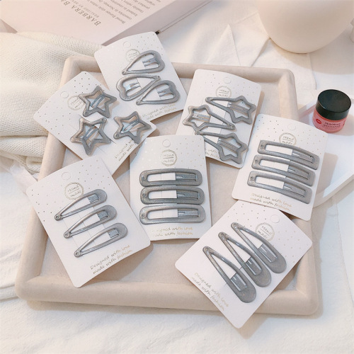 探索银河的奥秘~星星发夹y2k发卡女bb发夹甜酷侧边刘海发卡发饰女