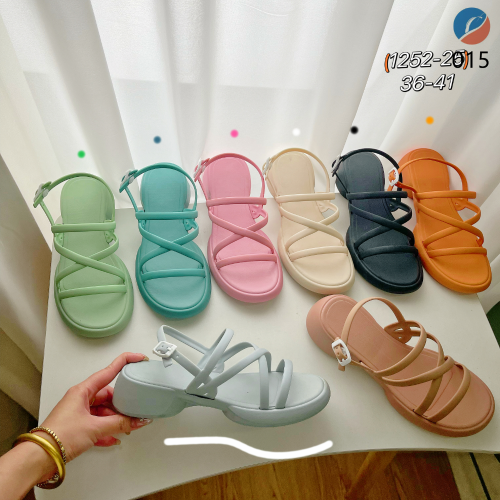 2024 new summer women‘s candy-colored fashion sandals
