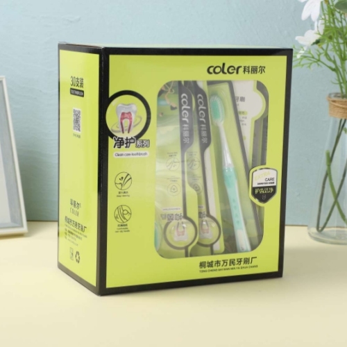 factory direct sales corier adult soft hair independent packaging toothbrush wholesale