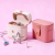 Weituo New Jewelry Stud Earrings Earring Ring Storage Box Portable Travel Simple Mini Jewellery Box Wholesale
