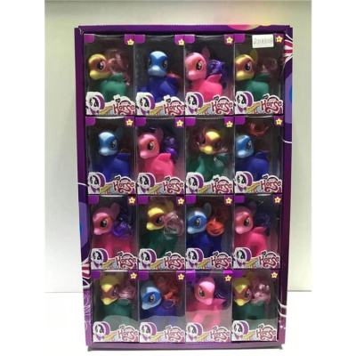 Play House Children Boys and Girls Toys Vinyl Body My Little Pony Doll Series Can Be Labeled