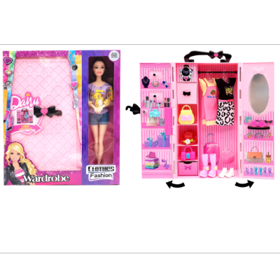 11.5-Inch Solid Joint Hand Body Belt Wardrobe Barbie Doll with a Variety of Accessories Suit