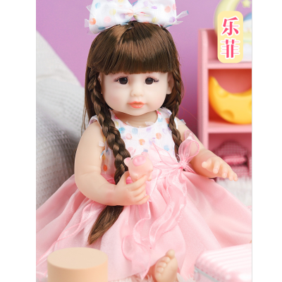 Manufacturers Multi-Style Large Vinyl Mimic Silicone True Color Reborn Doll High Vinyl  Doll Cross-Border Foreign Trade