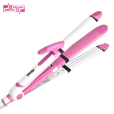 DSP Hair Curler 3 and 1 Multi-Function Hair Curler Straightening Curly Hair Fluffy Not Hurt Hair Ironing 20028