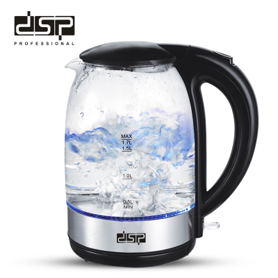 DSP Kettle 1.7L Electric Kettle Household Glass Kettle Automatic Power off KK1153