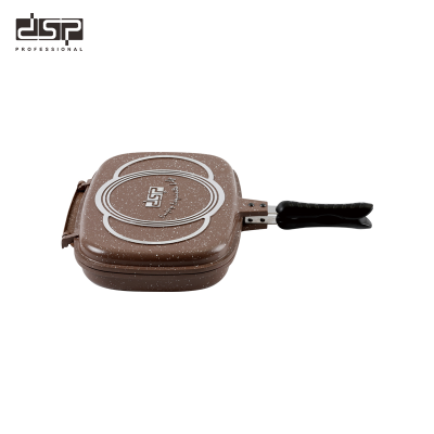DSP Stainless Steel Double-Sided Frying Pan Non-Stick Pan Non-Coated Gas Stove Frying Pan CA007