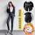  Outer Wear High Waist Large Size Yoga Pants Shark Pants Autumn and Winter Fleece-Lined Thickened Weight Loss Pants