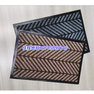 PVC Bottom Polypropylene Fiber Non-Slip Mat Foot Mats Door Mat Water-Absorbing Non-Slip Mat Floor Mat Carpet 