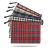 3011 B8 Checkered Cloth File Bag Transparent Mesh Zipper Bag Test Paper Storage Bag for Pupils Stationery