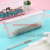 Transparent Pencil Case Mesh Boat-Shaped Three-Dimensional Large Capacity Stationery Bag Primary School Stationery Box Men and Women Bring Birth of a Boy Simple
