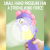 New Unicorn Hand Pressure Fan 2024 Children's Toys Small Fan Student Hand-Held Fan Toy Manual Fan