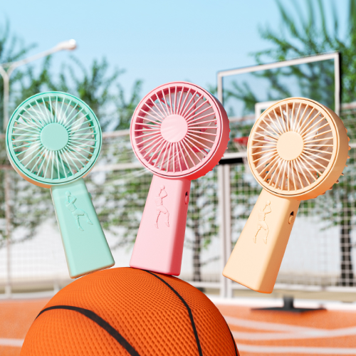 usb small fan first gear wind tiktok supply foreign trade electric fan promotional gifts basketball handheld fan wholesale