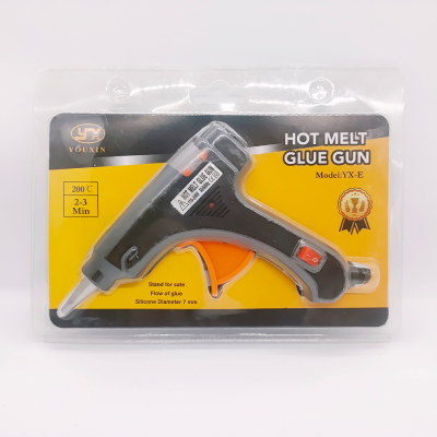 Hot Melt Glue Gun Glass Glue Gun Temperature Regulating Silicone Strip Hot Melt Stick Handmade Electric Glue Gun
