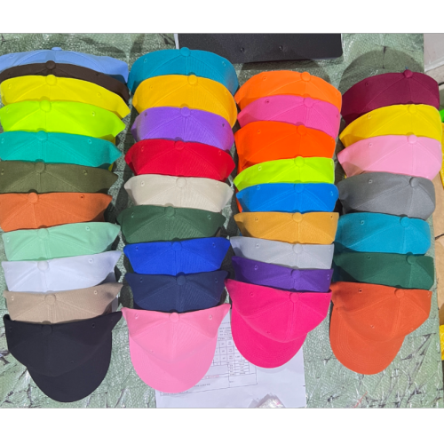 36 colors in stock men‘s and women‘s wool green acrylic baseball cap solid color light board baseball cap embroidered printed advertising hat