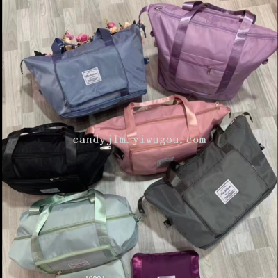 Wholesale Custom Logo Large Capacity Travel Bag Dry Wet Separation Gym Bag Swim Bag Hand-Held Luggage Bag Foldable