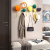 Simple Fashion Hook Hallway Sticky Color Punch-Free Coat Hook