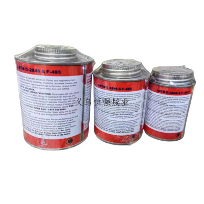 Iron Canned PVC Glue Water Pipe Glue