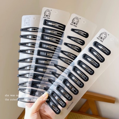 后脑勺发夹女款前额刘海夹头发夹子儿童发卡侧边碎发bb夹新款头饰