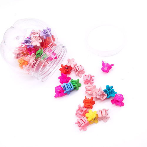 泫雅同款发夹糖果色小花朵发卡韩国网红抓夹卡子儿童迷你彩色夹子