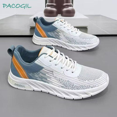 Men‘s Shoes Summer Breathable 2023 New Soft-Soled Mesh Surface Casual Sports Shoes Men‘s All-Match Fashion Men‘s Running Shoes