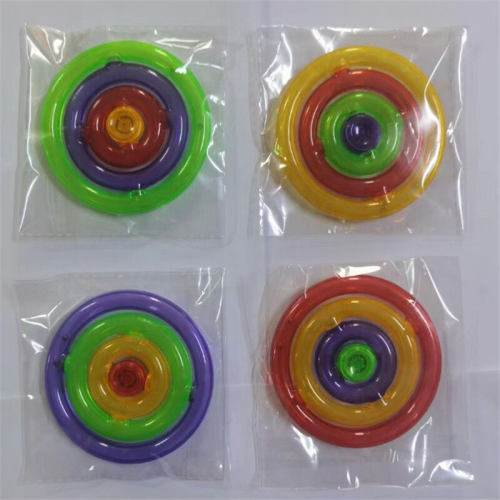 Infinite flipping maze puzzle decompression toy 3D rotating maze plate Colorful ball maze plate toy