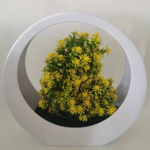 仿真植物盆景 仿真挂篮盆栽 塑料假花桌面客厅创意个性仿真花摆件