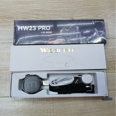 Hw23pro Smart Watch for Android Apple Bluetooth Calling Waterproof Heart Rate Body Temperature Nfc