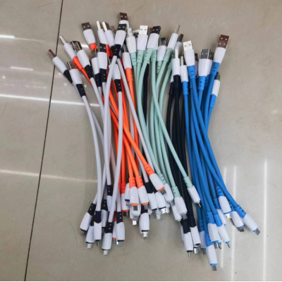 Two-Color Injection Head Data Cable Customizable Length