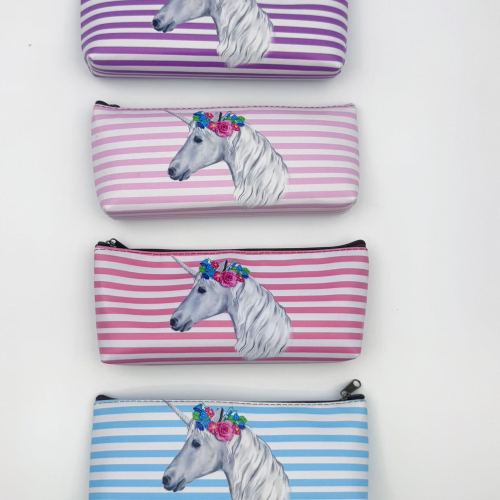 独角兽新颖别致设计理念笔袋文具袋文具盒