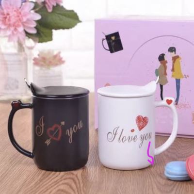 Couple's mug valentines day mug gift cup ceramics mug coffee mug .